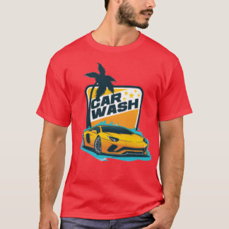 T-shirt lavage de voiture