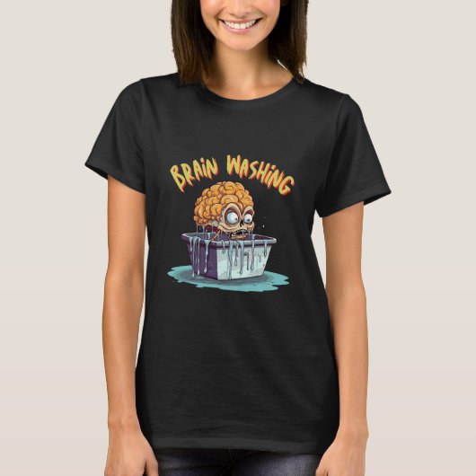 T-shirt Lavages de cerveau (Devant)