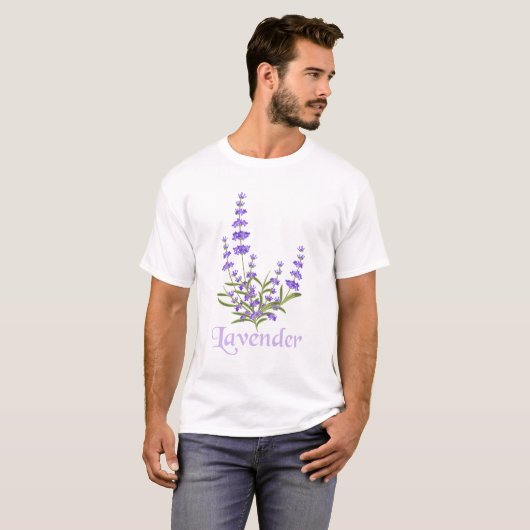 T-shirt Lavande (Devant entier)