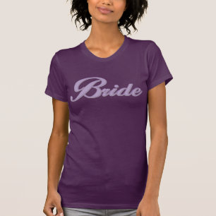 T-shirt Lavande de mariée
