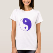 T-shirt Lavande Purple Yin-Yang (Devant)