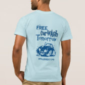 T-shirt Lave-auto libre demain (Dos)