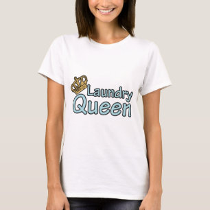 T-shirt Lave-linge Reine avec couronne