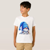 T-shirt Lave Pliante Gnome Ciblée Diligemment (Devant entier)