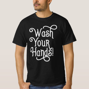 T-shirt Lave-toi les mains