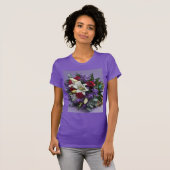 T-shirt Lavender Bouquet (Devant entier)