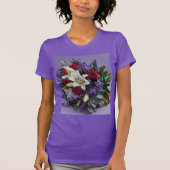 T-shirt Lavender Bouquet (Devant)