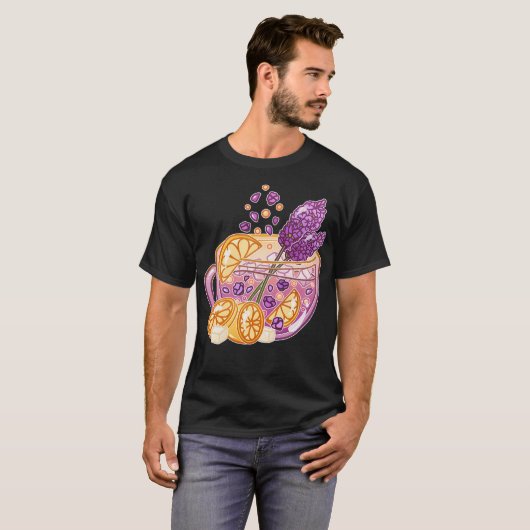 T-shirt Lavender Lemonade (Devant entier)