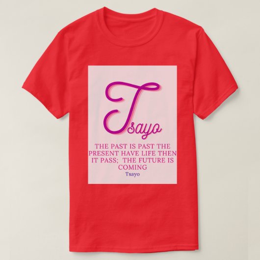 T-shirt L'avenir approche (Design devant)