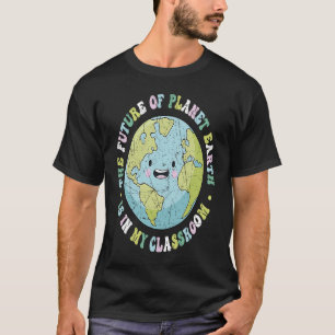T-shirt L'Avenir De La Planète Terre Est Dans Mon Enseigne