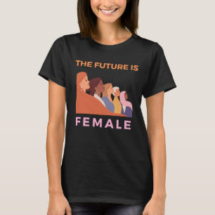 T-shirt L'Avenir Est Féminin