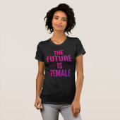 T-shirt L'avenir est féminin - autonomisation féministe (Devant entier)