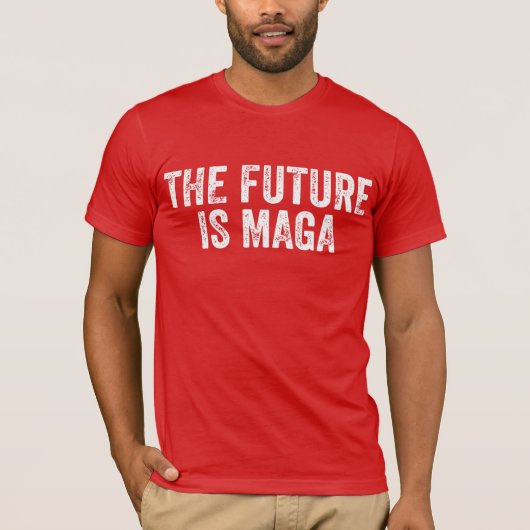 T-shirt L'Avenir Est L'Élection 2024 MAGA-Trump (Devant)