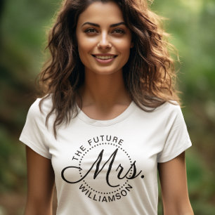 T-shirt L'avenir Mme Spotted Dots Mariage