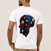 T-shirt L'avenir que nous bâtissons : propulsé par un (Dos)