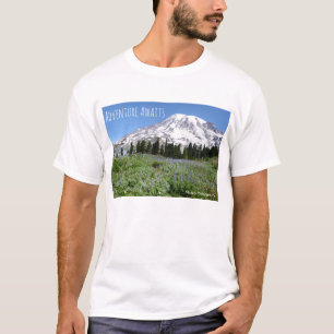 T-shirt L'aventure attend (Mt plus pluvieux) - la lumière