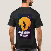 T-shirt L'aventure commence (Dos)