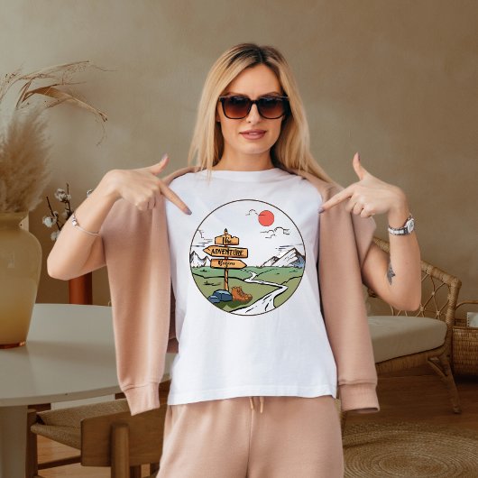 T-shirt L'aventure commence