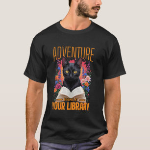 T-shirt L'aventure commence à la lecture d'été de votre bi