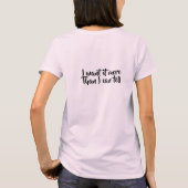 T-shirt L'aventure de Belle (Dos)
