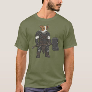 T-shirt L'aventure du gladiateur Jack Russell Terrier