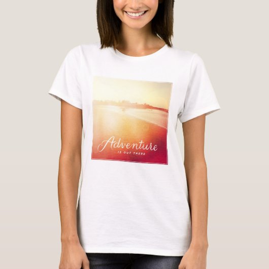 T-shirt L'aventure est là (Devant)