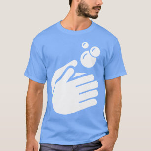 T-shirt Laver les mains - Laver le coronavirus et la gripp