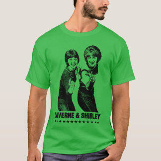 T-shirt Laverne et Shirley ami garçon des années 80