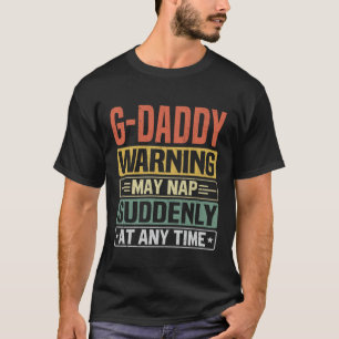 T-shirt L'avertissement de papa peut sombrer soudainement