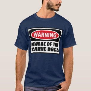 T-shirt L'avertissement PRENNENT GARDE du T-SH foncé des