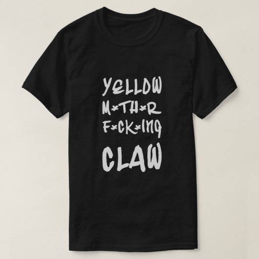 T-shirt Lavette jaune indispensable (Design devant)