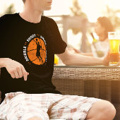 T-shirt Laveuse, Tir, Souhaiter, Répéter, Basket