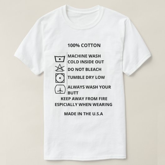 T-shirt lavez les vôtres (Design devant)