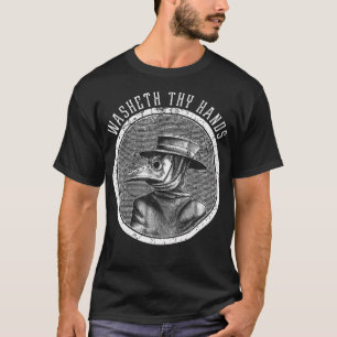 T-shirt Lavez Vos Mains - Médecin de la Peste Médiéval