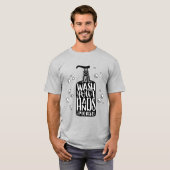 T-shirt Lavez-vous les mains, s'il vous plaît (Devant entier)