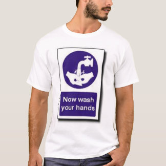 T-shirt Lavez-vous maintenant les mains