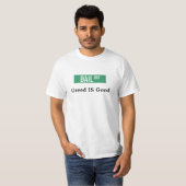 T-shirt L'avidité EST bonne (Devant entier)