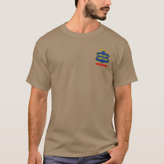 T-shirt L'avion a rechargé 2011 - avec des lumières dessus