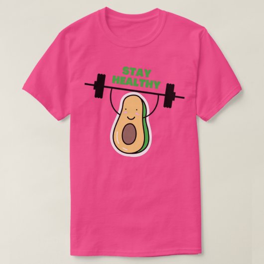T-shirt L'Avocado sain (Design devant)