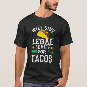 T-shirt L'Avocat Donnera Des Conseils Juridiques Pour Les 