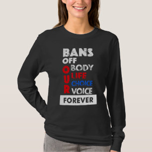 T-shirt L'avortement des femmes est un soin de santé Les i