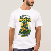T-shirt Lawn Legend – Weekend Warrior Mode: ON (Devant)