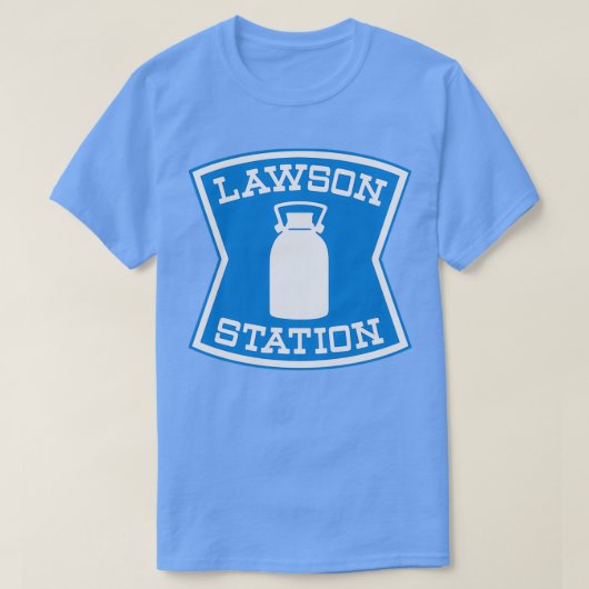 T-shirt Lawson Station Japonais magasin de commodité (Design devant)