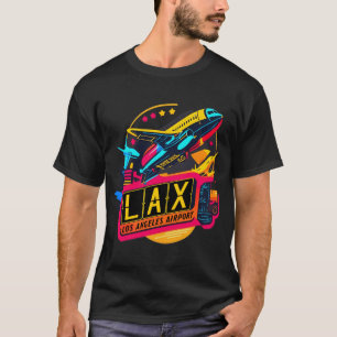 T-shirt LAX - Aéroport de Los Angeles