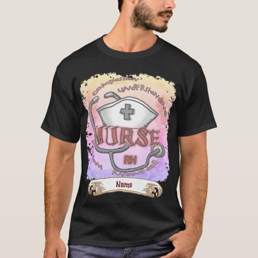 T-shirt L'axiome de l'infirmière (Devant)