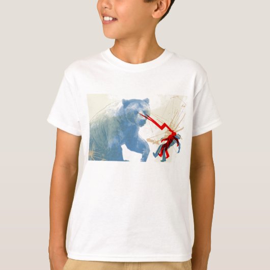 T-shirt Lazers au visage ! (Devant)