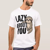 T-SHIRT LAZY-À-PROPOS-DE-VOUS (Devant)