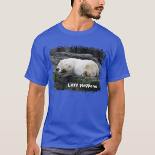 T-shirt Lazy arrive Ours Polaire