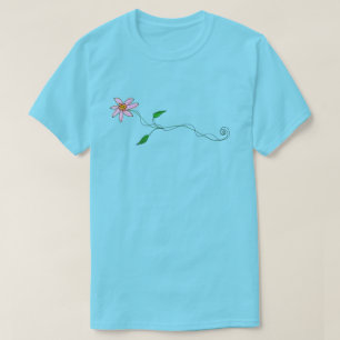 T-shirt Lazy Daisy Funky Art Abstrait à porter