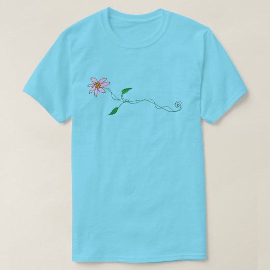 T-shirt Lazy Daisy Funky Art Abstrait à porter (Design devant)